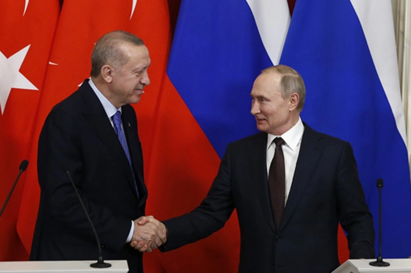 Putin BRICS sammiti çərçivəsində Ərdoğanla görüşdü