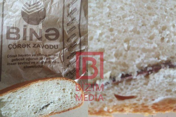 Çörəkdən taxta parçası çıxdı: Zavod cəzalandırıldı