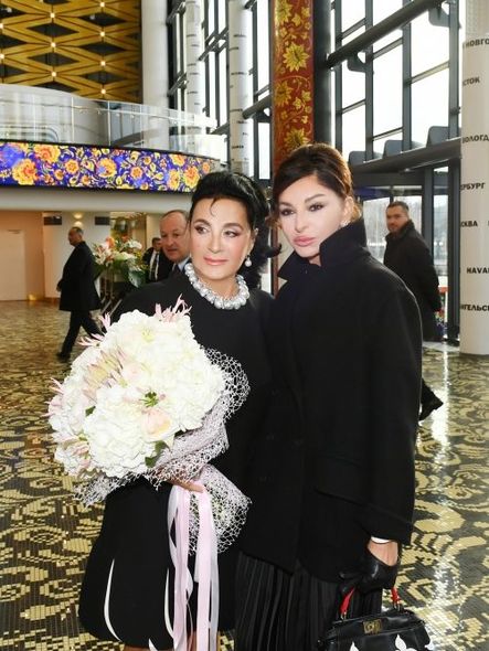 Mehriban Əliyeva "Lujniki" Olimpiya Kompleksinin Gimnastika Mərkəzində - FOTO