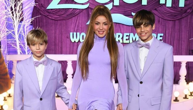 Şakira və övladlarından yeni - FOTOLAR