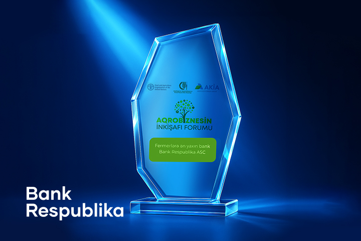 Bank Respublika növbəti dəfə fermerlərə ən aktiv dəstək olan bank seçildi