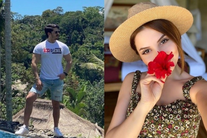 Aynişan əri ilə Bali adasında bal ayında - FOTO