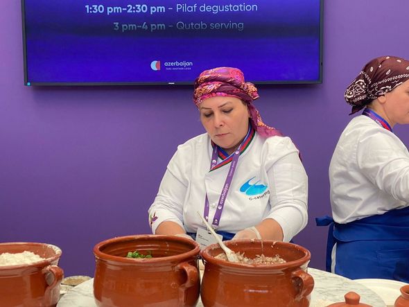 Azərbaycanın qastroturizm imkanları Böyük Britaniyada nümayiş etdirilib - FOTO