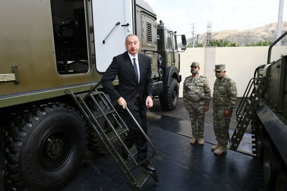 Prezident "N" saylı hərbi hissənin açılışında - YENİLƏNİB + FOTO