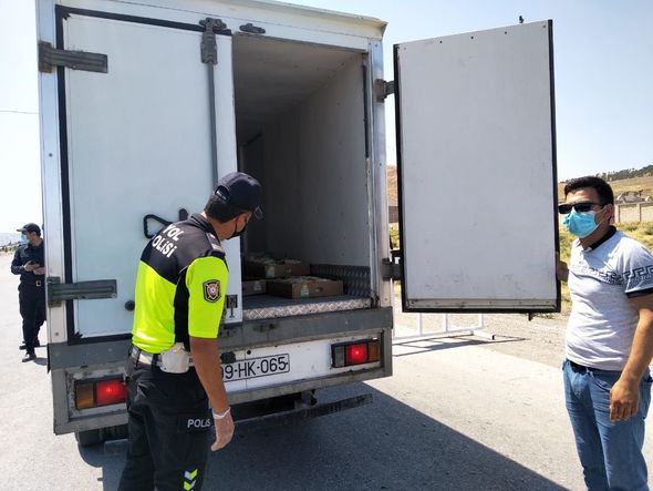 Polis Xaçmaz və Siyəzəndə gücləndirilmiş iş rejimində çalışırb - FOTO