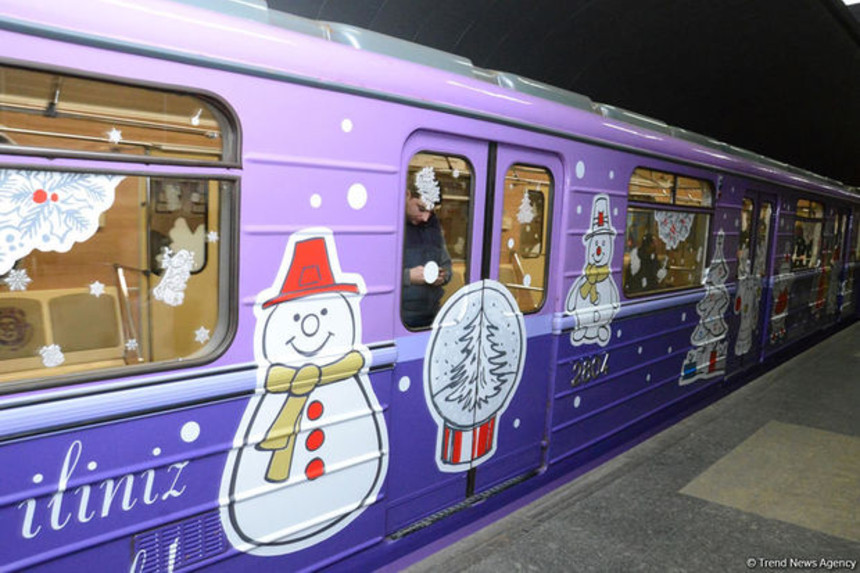 Bakı metrosundan Yeni il üçün maraqlı sürpriz - Məşhurların səsi eşidiləcək