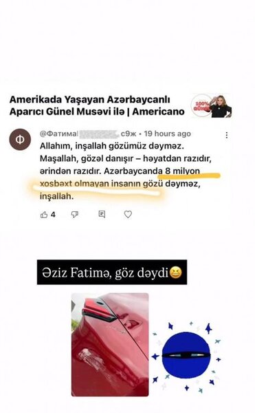 Azərbaycanlı aparıcı ABŞ-də qəzaya düşdü - FOTO