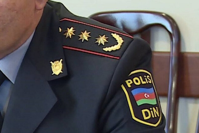 Azərbaycanda polis rəisi vəzifəsindən azad edildi