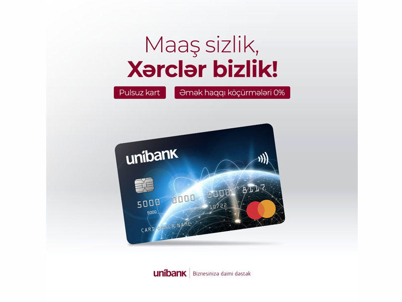 "Unibank"dan biznes müştərilərinə daha bir dəstək