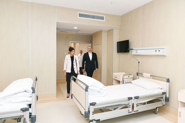 İlham Əliyev və Mehriban Əliyeva Bakıda tibb müəssisəsinin açılışında - YENİLƏNİB + FOTO/VİDEO