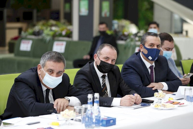 Nazir Sahil Babayev media rəhbərləri ilə görüşdü - FOTOLAR
