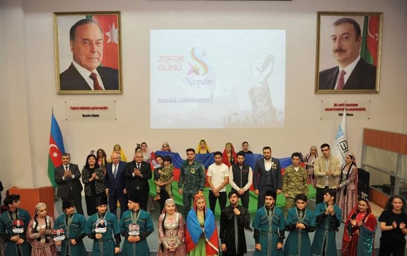 Abşeronda 8 Noyabr - Zəfər Gününə həsr olunmuş silsilə tədbirlər keçirilib - FOTOLAR