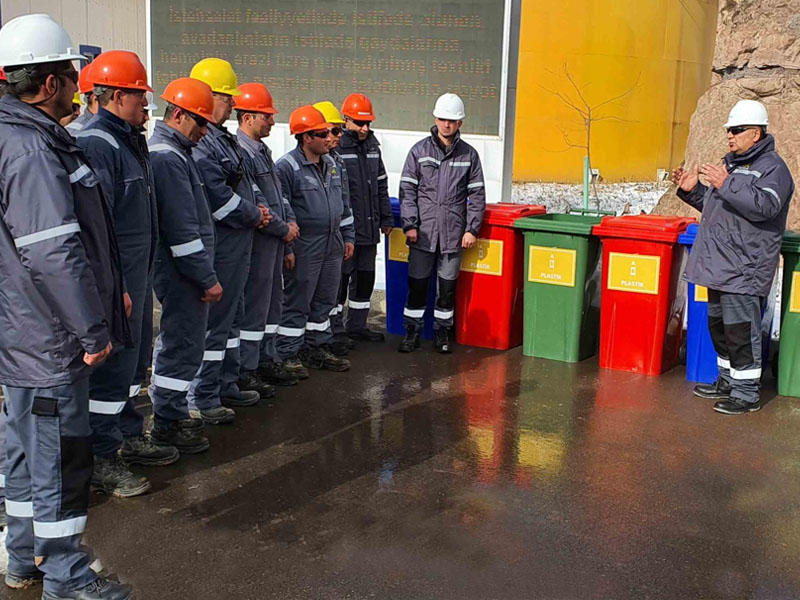 "AzerGold" və İDEA İctimai Birliyi məişət tullantılarının çeşidlənməsi üzrə layihəyə start verdi - FOTO