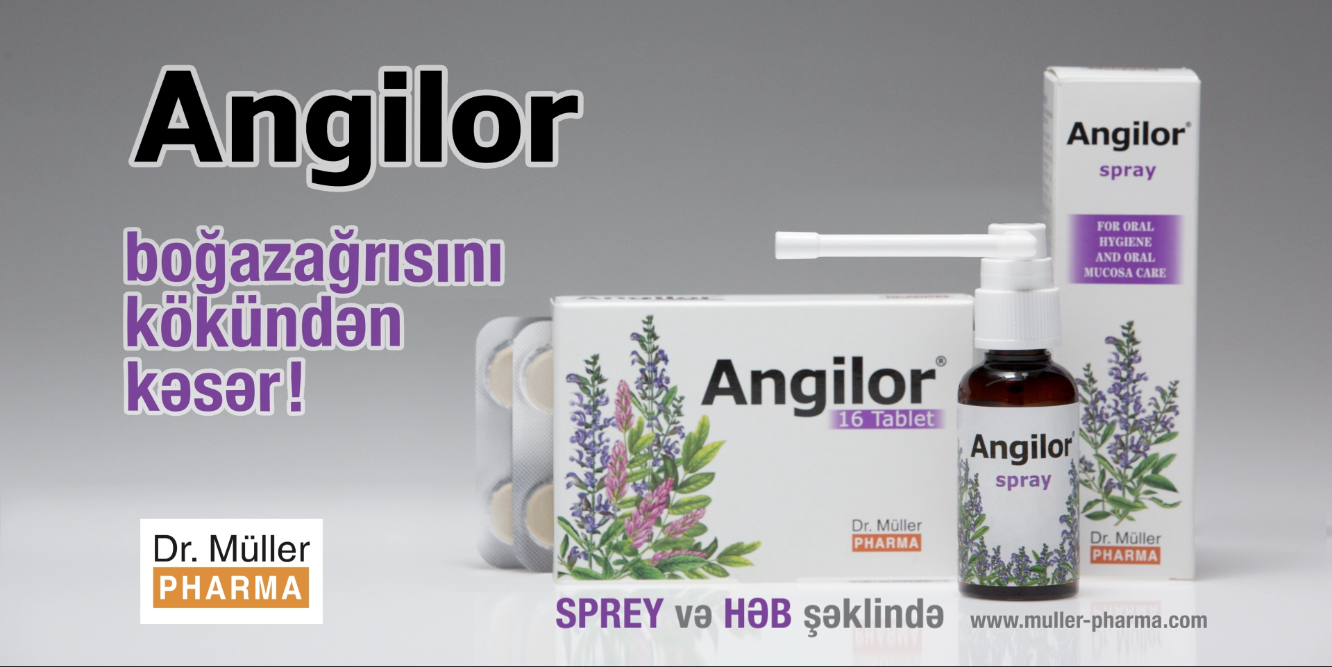 Boğazınızı "Angilor"la qoruyun - VİDEO