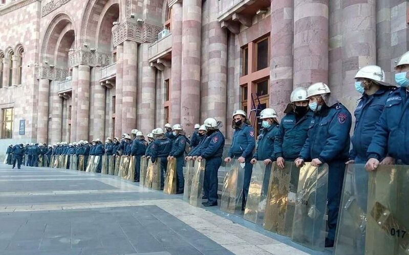 Ermənistanın hökumət binasını işğal planı hazırlayanlar həbs olundu