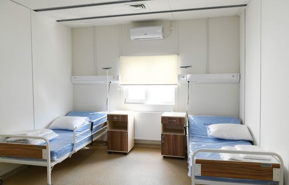 Prezident İsmayıllıda modul tipli xəstəxananın açılışında - FOTO