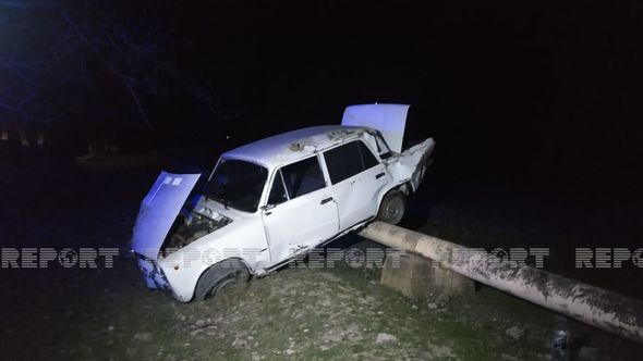 Şəkidə ölümlə nəticələnən yol qəzası olub - FOTO