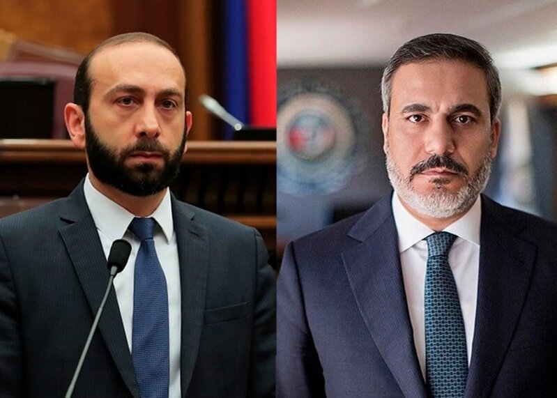 Mirzoyan Hakan Fidanla müzakirə apardı