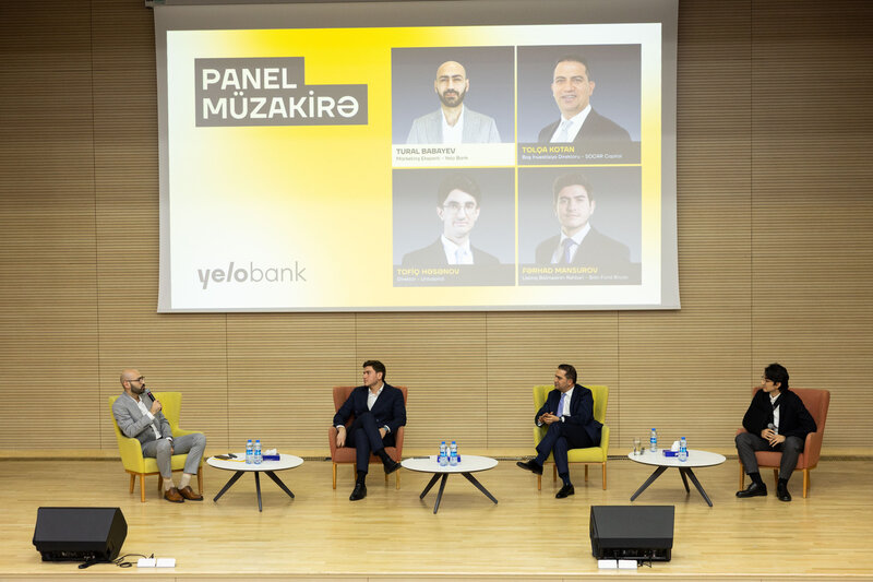 Yelo Bank-da ilk 'Yelo İnvestisiya Paneli' keçirildi - FOTOLAR