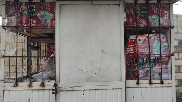 Tovuzda düşmənin mərmi atəşinə tutduğu yerdən VİDEOREPORTAJ