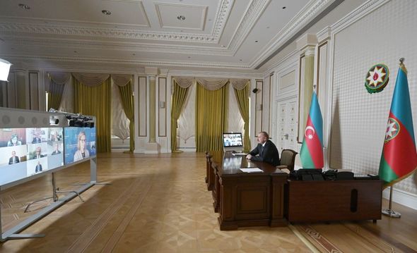 İlham Əliyev Dünya Bankının yeni vitse-prezidenti ilə videokonfrans keçirilib - FOTO + YENİLƏNİB