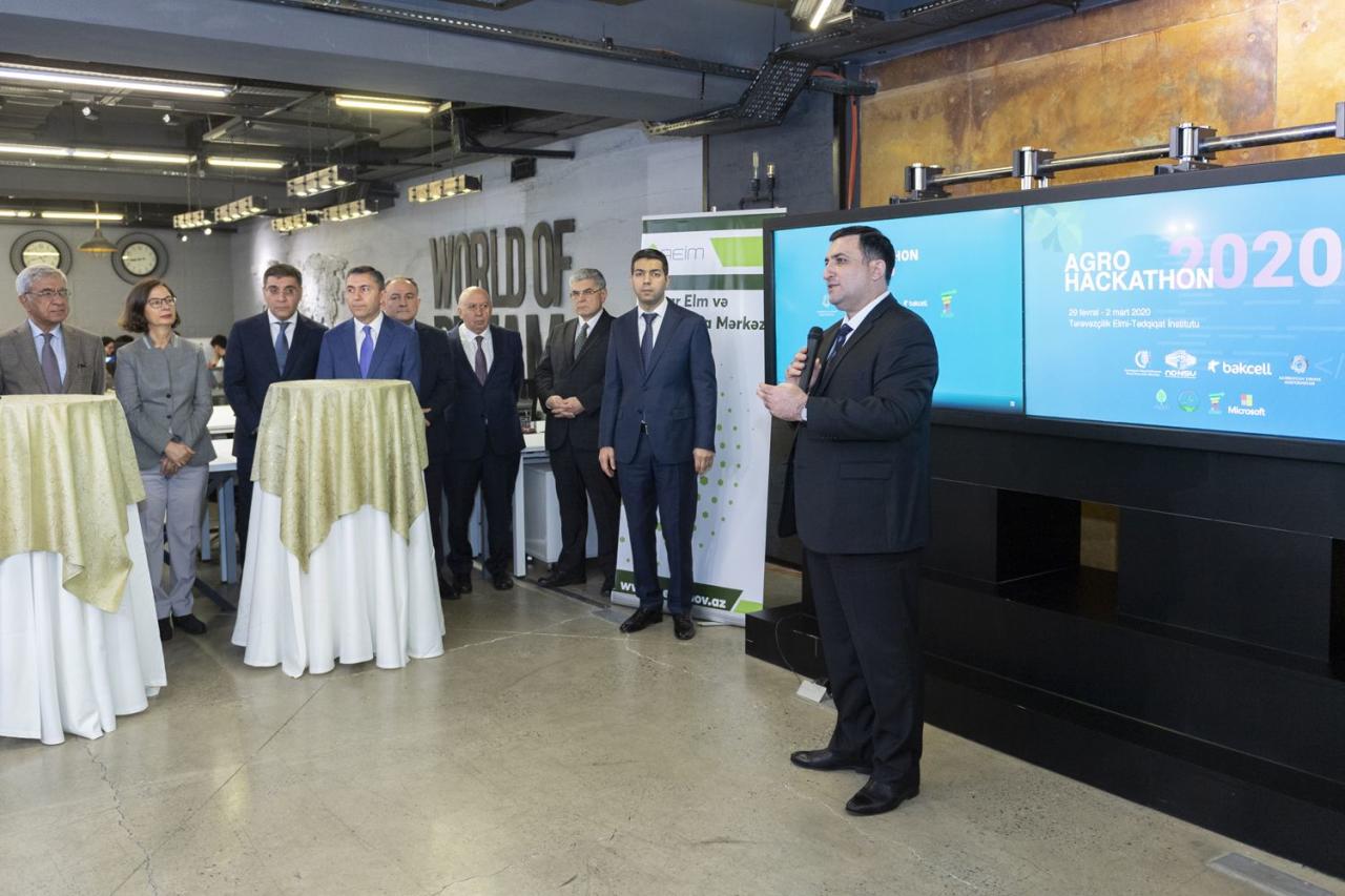 "AgroHackathon 2020" startap müsabiqəsinin mükafatlandırma mərasimi keçirilib - FOTO