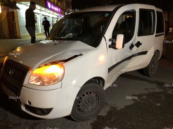 Yüksək sürət qəzaya səbəb oldu: yaralı var - FOTO 