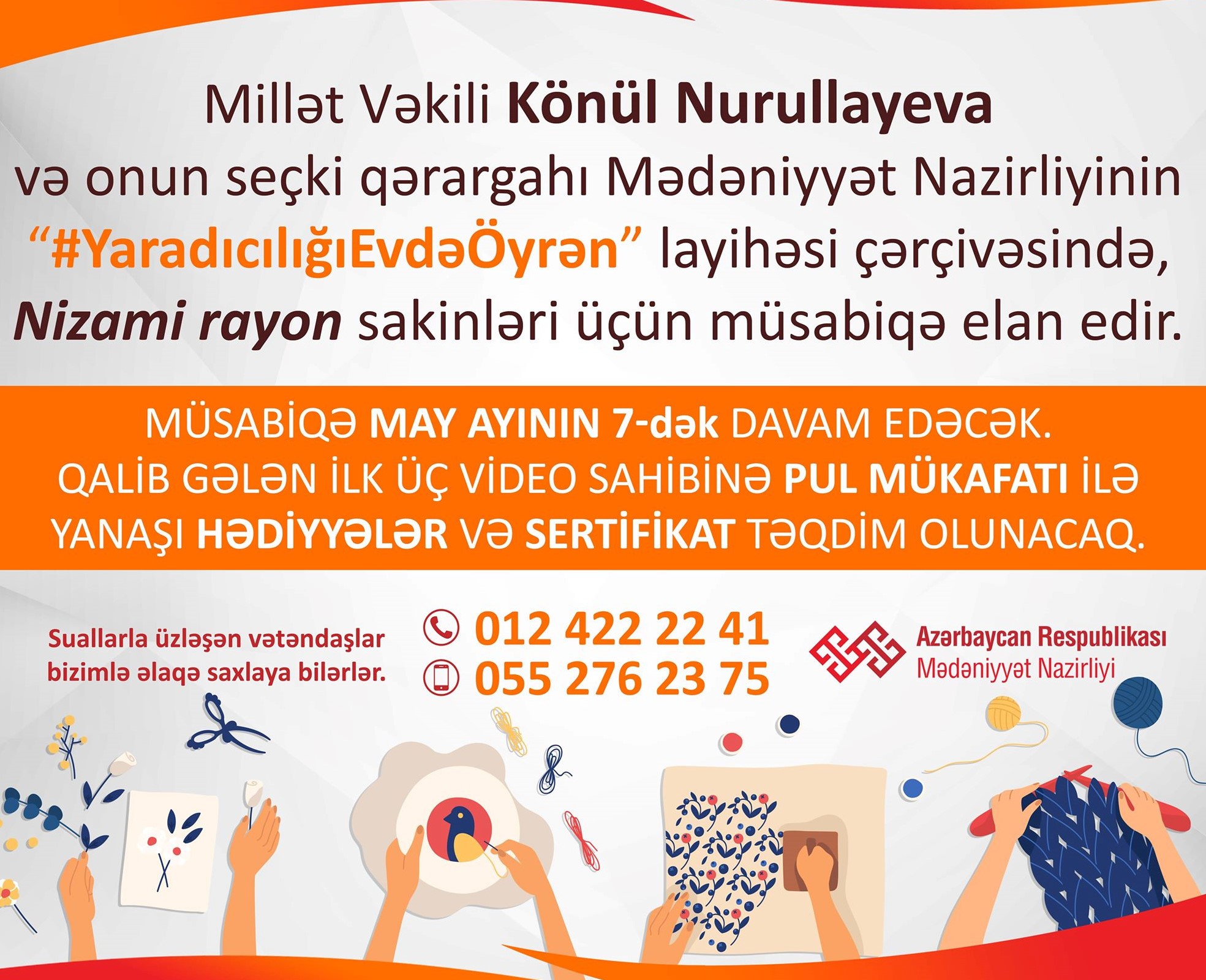 Könül Nurullayevanın "Deputat qərargahı" yeni layihəyə qoşuldu