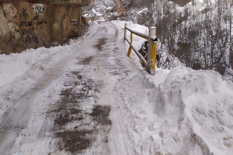 İsmayıllı-Lahıc yolu bağlandı