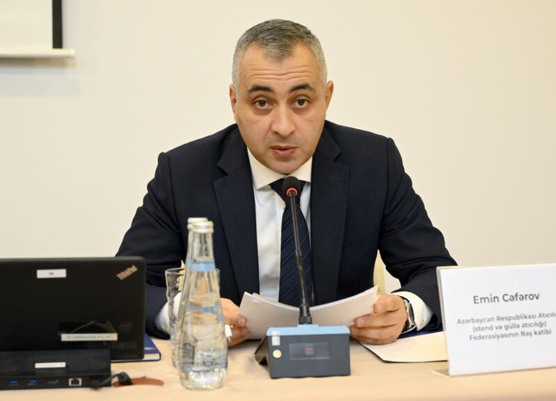 Vilayət Eyvazov yenidən Atıcılıq Federasiyasının prezidenti seçilib - FOTOLAR