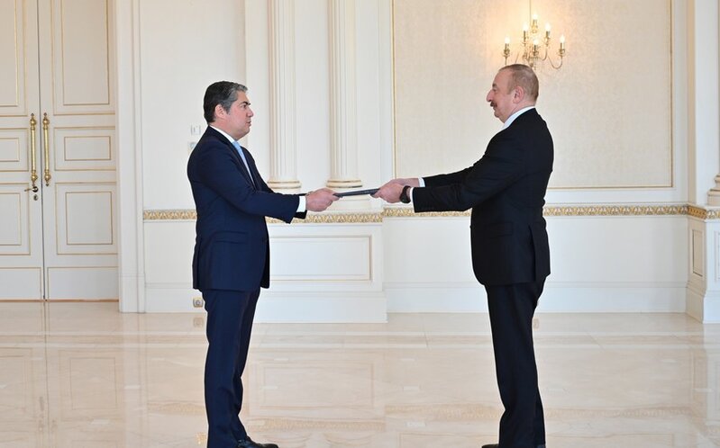 Prezident Yunanıstanın yeni səfirinin etimadnaməsini qəbul etdi - YENİLƏNİB