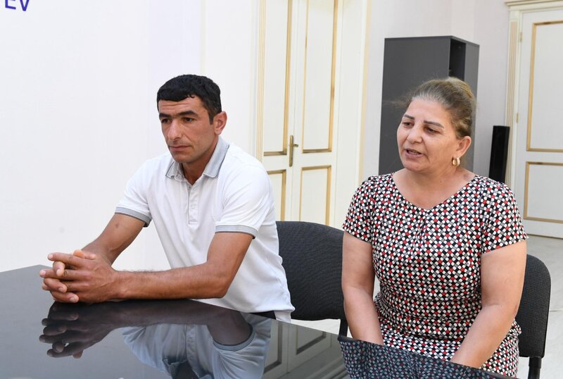Ağdamda keçmiş məcburi köçkünlərin müraciətləri dinlənilib - FOTOLAR