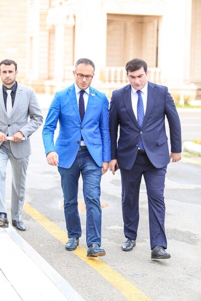 Deputat Ramil Həsən gənclərlə görüşdü - FOTO