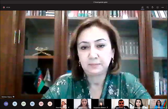 BŞTİ rəhbərliyi gənc müəllimlərlə onlayn görüş keçirib - FOTO