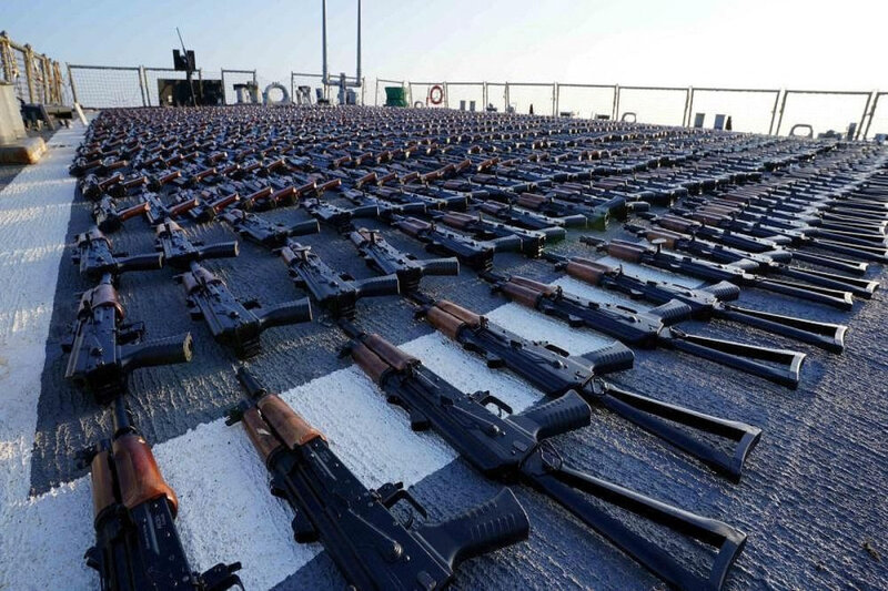 ABŞ ələ keçirilən İran silahlarını Kiyevə VERİR