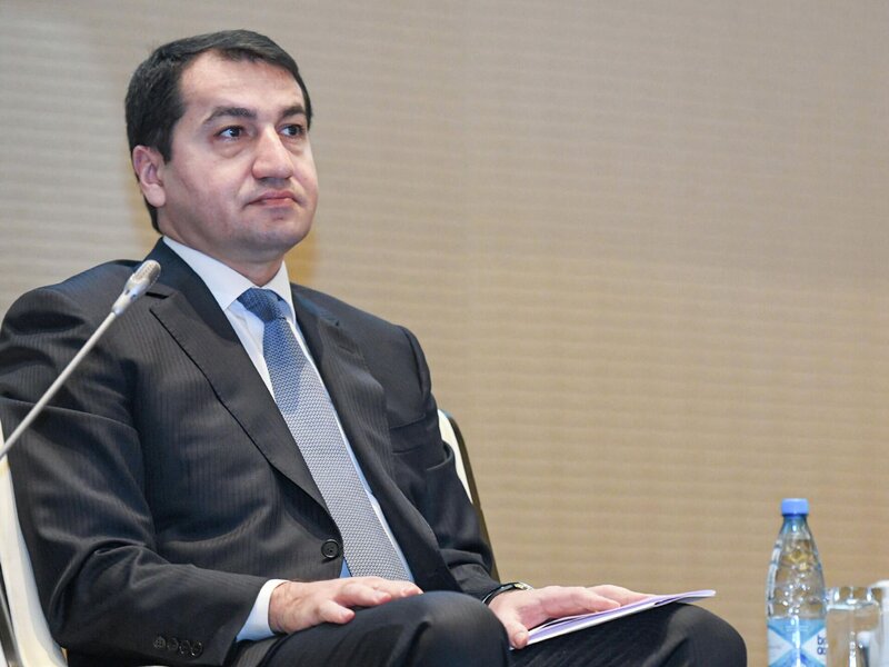 Hikmət Hacıyev: 'Qarabağda etnik təmizləmə və soyqırımı həyata keçirilmir