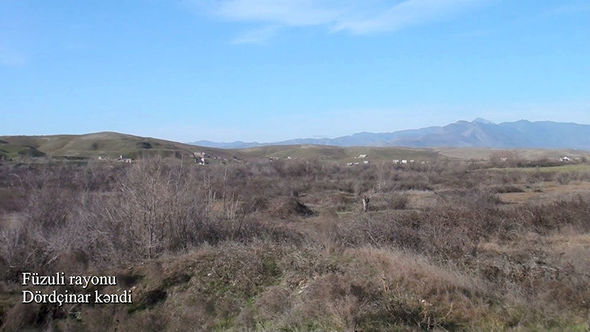 Füzulinin Dördçinar kəndindən görüntülər - FOTO/VİDEO