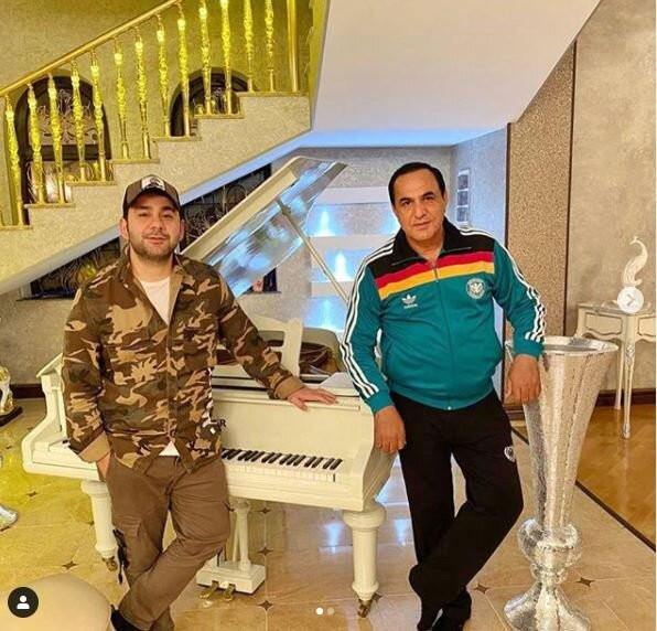 Manaf Ağayev dəbdəbəli evindən görüntülər yaydı - FOTOLAR