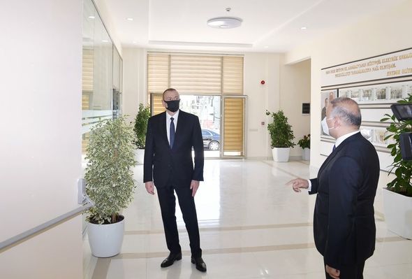 Prezident "Ağcabədi-2" elektrik yarımstansiyasının istifadəyə verilməsi mərasimində iştirak edib - FOTO