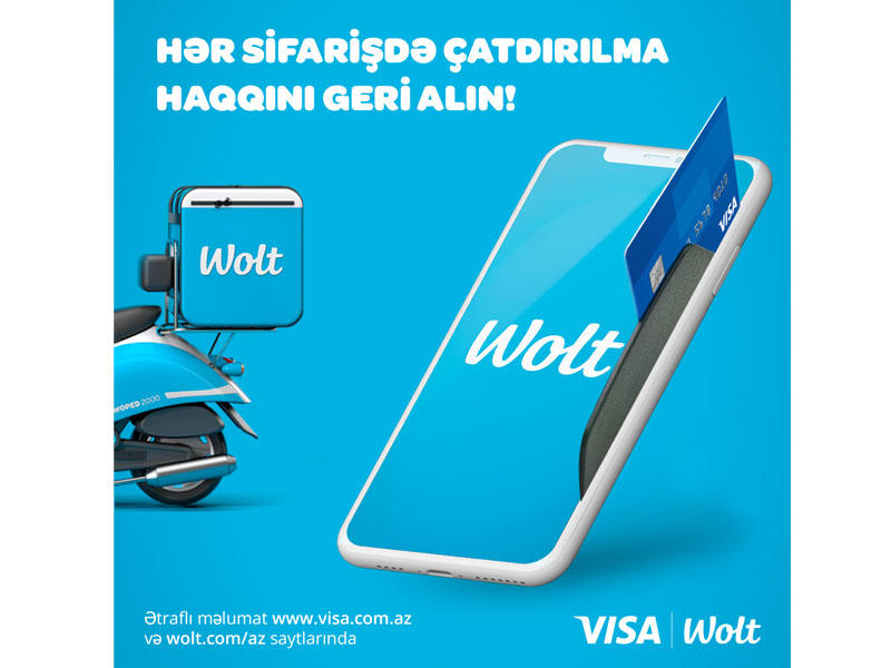 Wolt və Visa pulsuz çatdırılma kampaniyası ilə əməkdaşlığı elan etdi