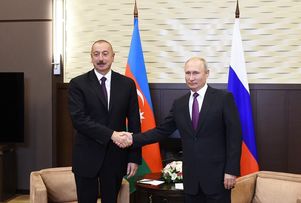 İlham Əliyev Vladimir Putinə zəng edib