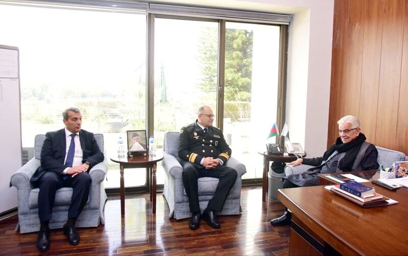 Azərbaycan-Pakistan hərbi əməkdaşlığı müzakirə olunub - FOTOLAR