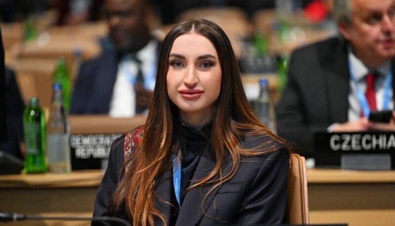 Alyona Əliyeva paylaşım etdi