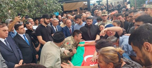 Şəhidimiz Göygöldə dəfn edildi - FOTO
