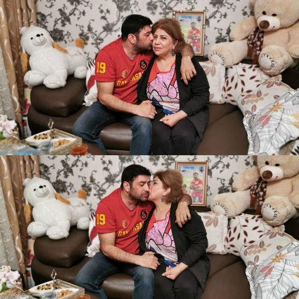 Kənan M.M. həbs olunan Kamil Zeynallının anasına baş çəkdi - FOTO