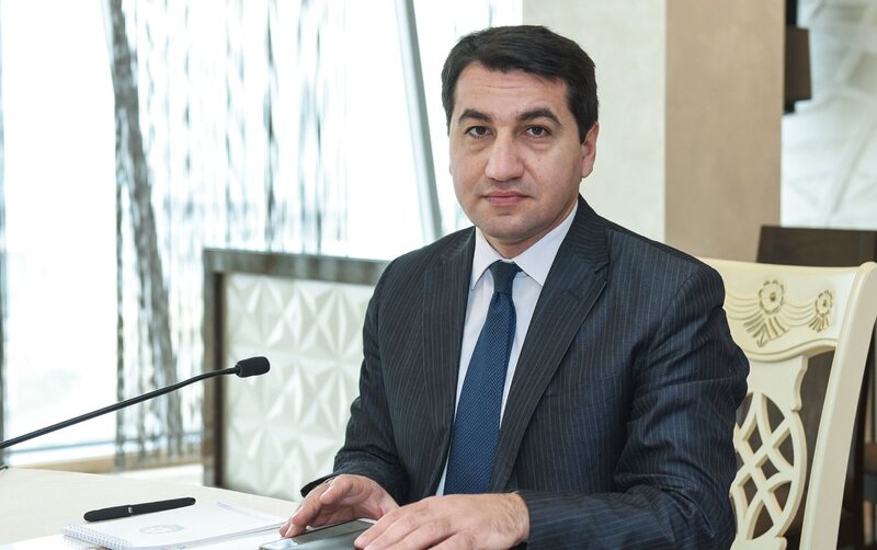 Hikmət Hacıyev: 'Qarabağın erməni sakinlərinə bundan sonra da ərzaq yardımı göstəriləcək