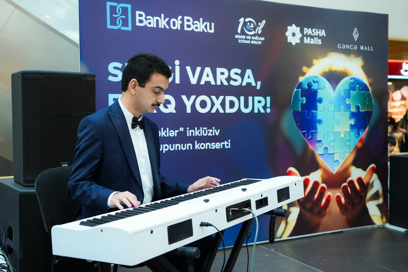 Bank of Baku-dan Autizm Maarifləndirmə ayına özəl layihə: SEVGİ VARSA, FƏRQ YOXDUR