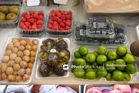 Bakıda ekzotik meyvə bazarı: Qiyməti qaldıran miflər - REPORTAJ + FOTO