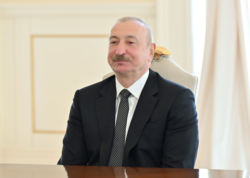 İlham Əliyev Slovakiya Milli Şurasının sədrini qəbul etdi - FOTOLAR