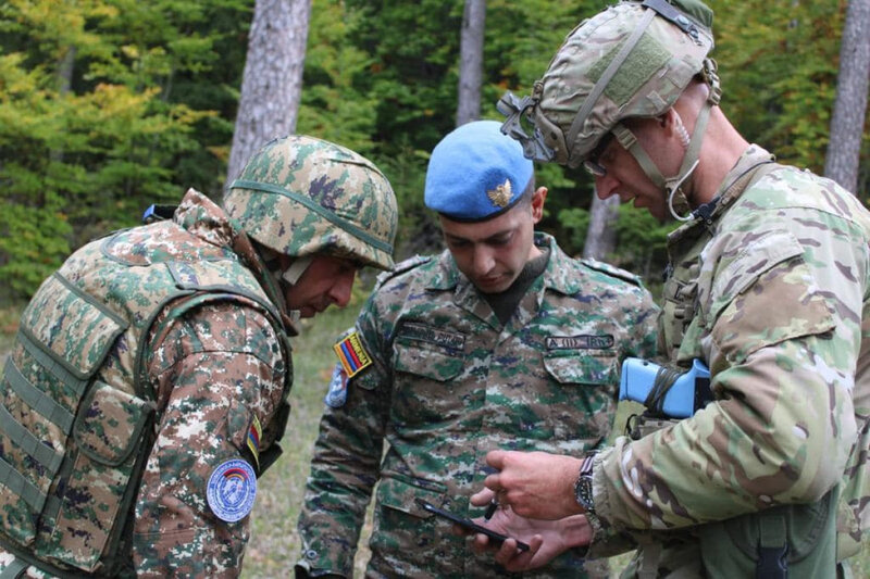Amerika əsgərləri erməni hərbçiləri ilə birgə hərbi təlimləri başa vuracaqlar